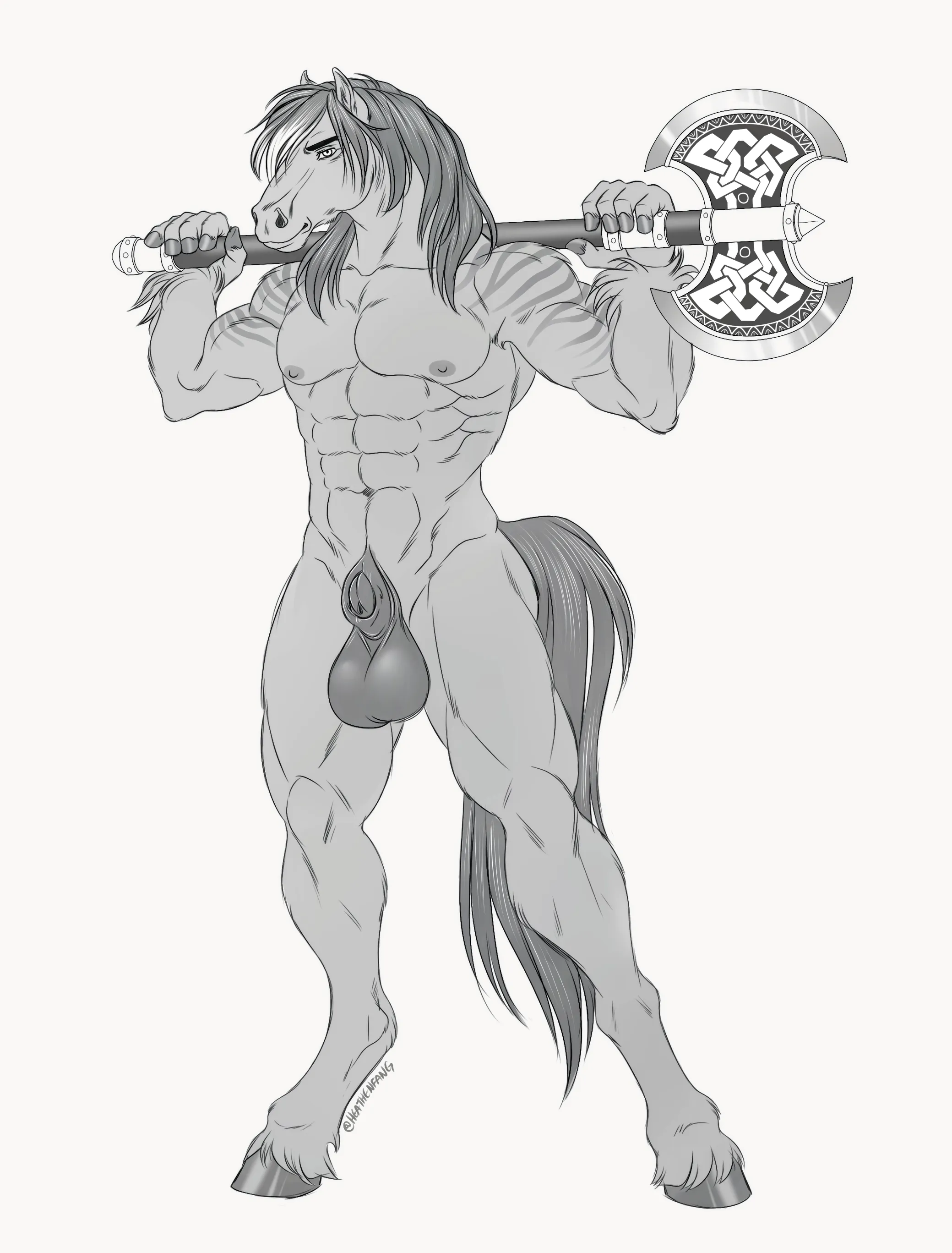 One Axe, Two Weapons